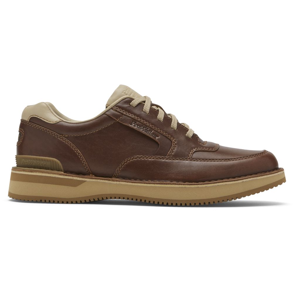 Sapatos De Caminhada Homem Rockport 9000 Prowalker Limited Edition Marrom,Portugal CWGYK-6298